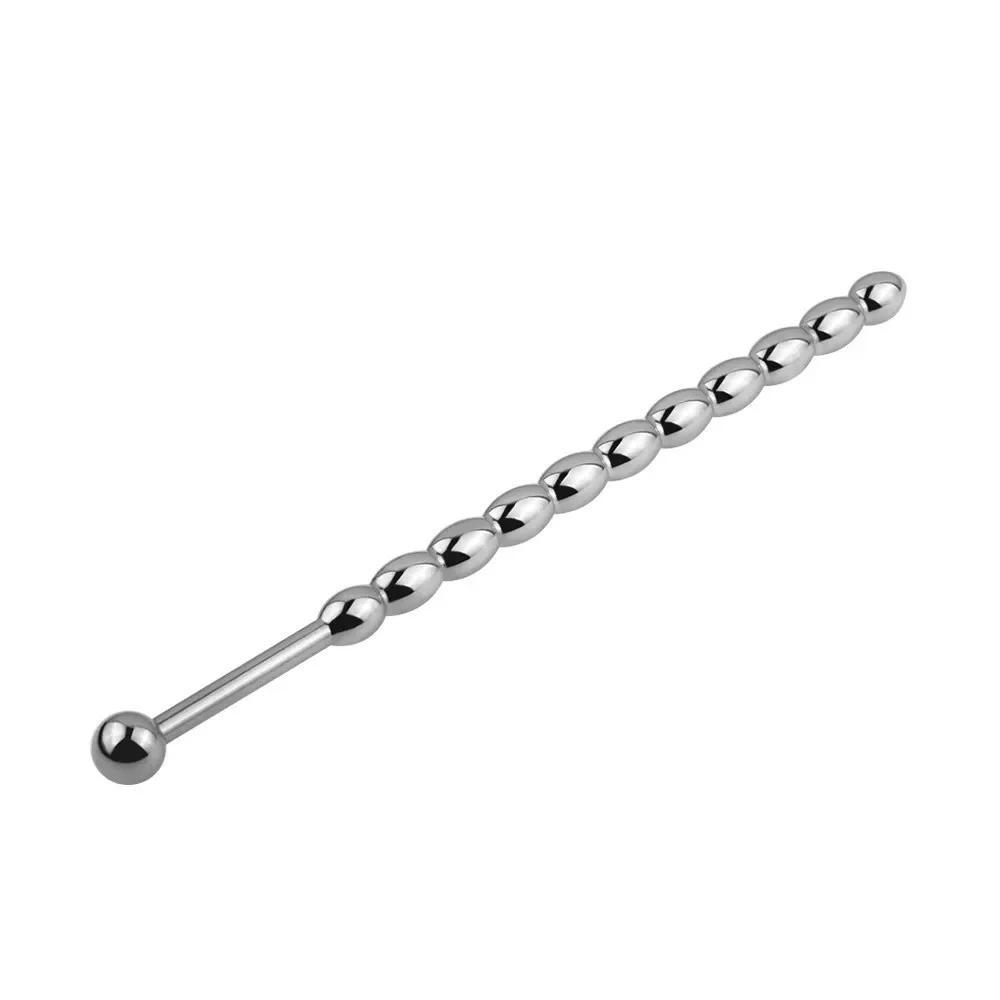 Male Stainless Steel Urethral Plug Urethral Dil Sounding Penis Plug Urethra Stimulate Dilator Masturbation Rod Sex Toys For Men