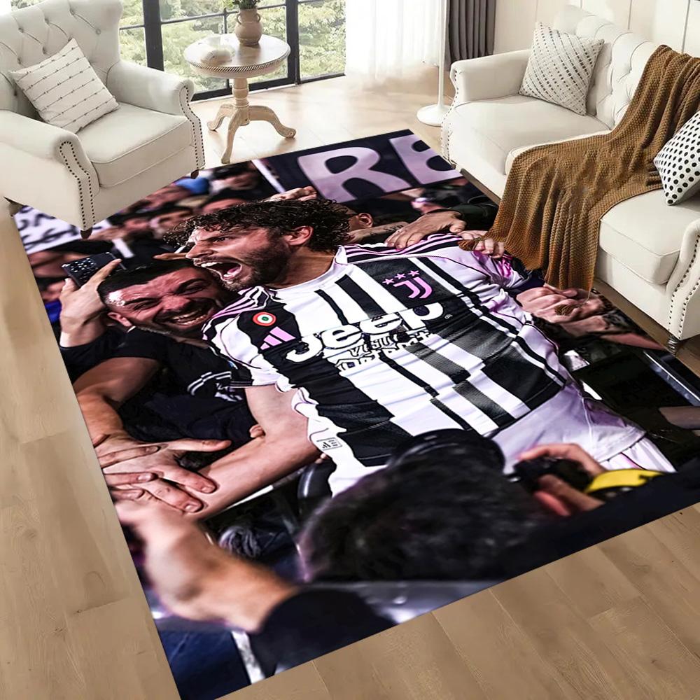 Juventus Carpet Design For Bedrooms Living Rooms Outdoor Playrooms Antislip Carpet Anime Office Decor Luxury Gift For Birthday Christmas Wedding