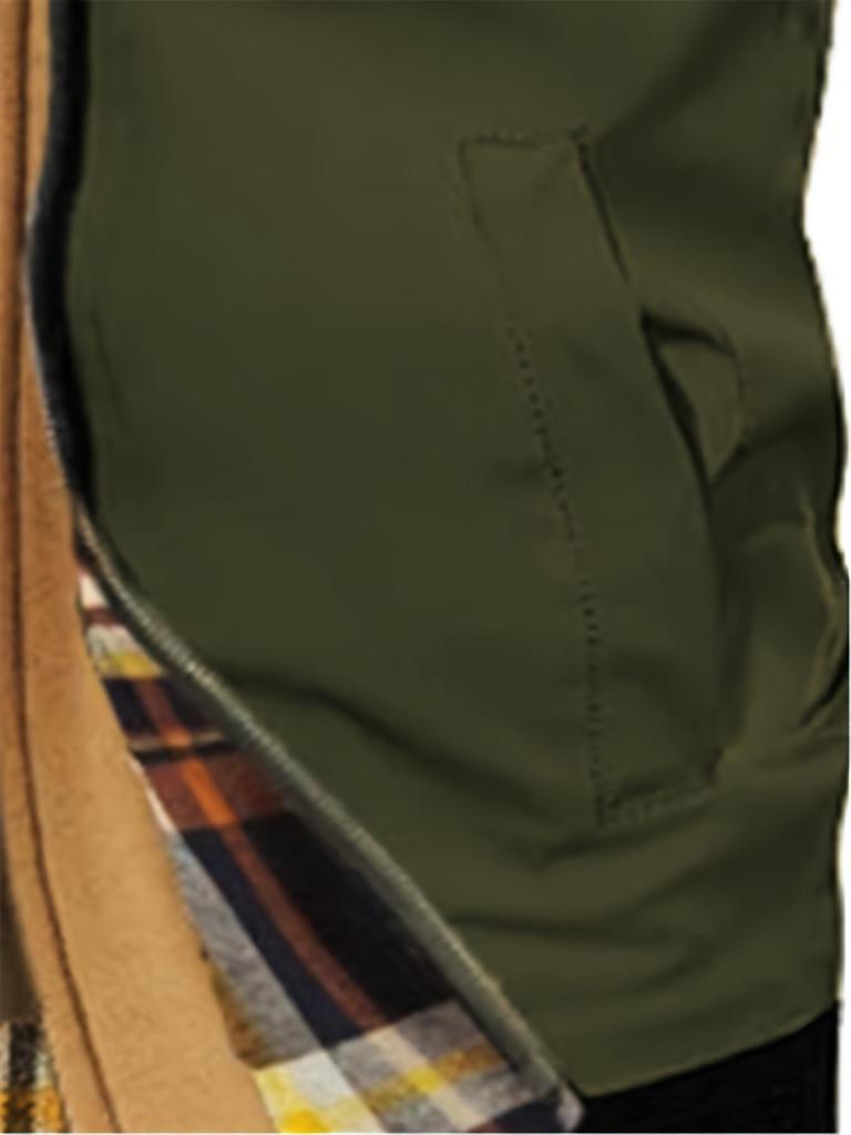 Men's Autumn Winter Washed Baseball Flight Jacket 5988 - Fashion Workwear