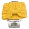 Autumn and Winter New Baby Solid Color Wool Hat, Children's Creative Knotted Pullover Hat, Baby Hat