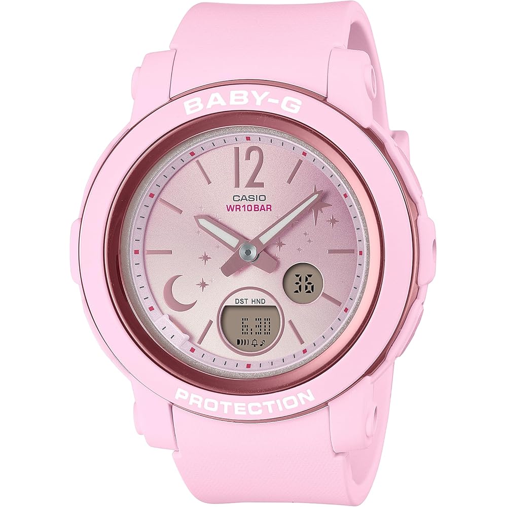 Casio Baby-G BGA-290DS-4A Women s Watch Pink Analog Overseas Model