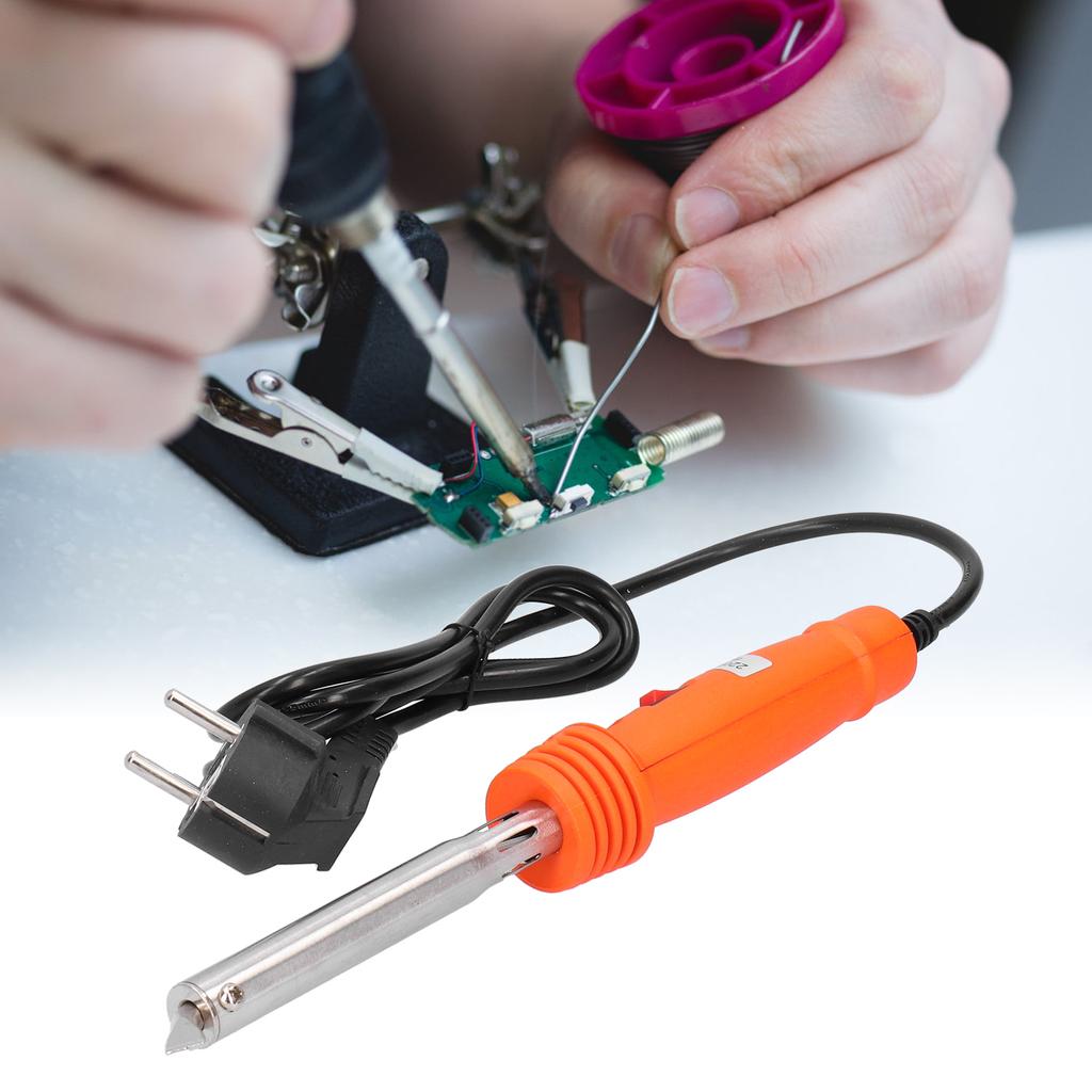 Soldering Iron Tool with Switch Electric Welding Repair Supplies 80W Elbow   16A