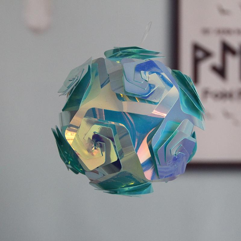 Rose Hanging Ball Christmas Decorations for Mall Ceilings