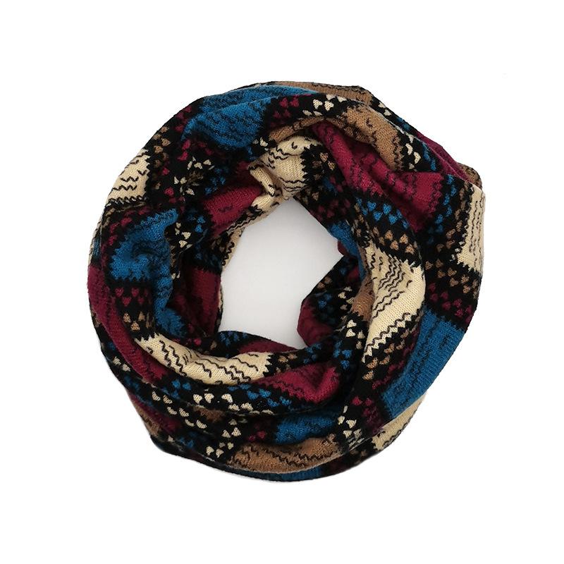 Unisex Printed Slouchy Beanie Hat Soft Stretch Pullover Cap Retro Fashion Loose Fit Watch Hat for Men Women