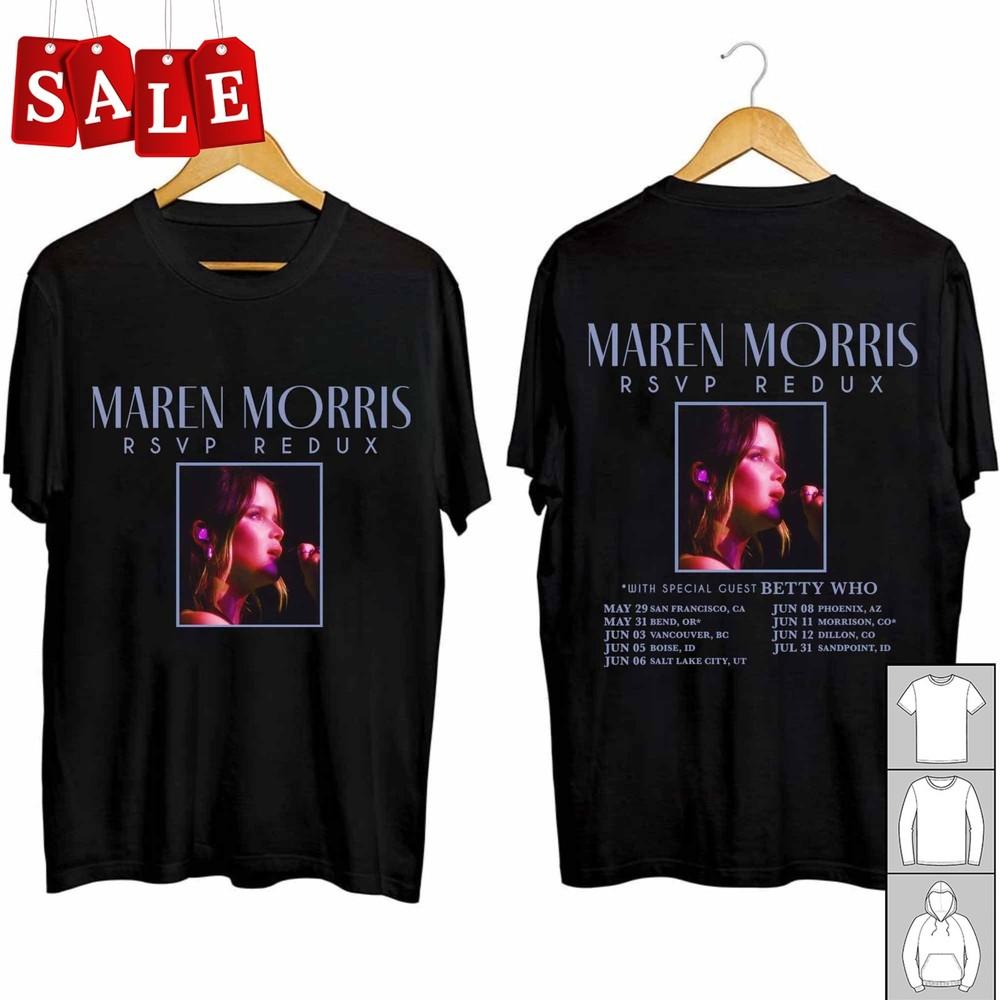 New Maren Morris 2024 tour Gift For Fans Unisex S-5XL Shirt MD535 Unisex T-Shirt S