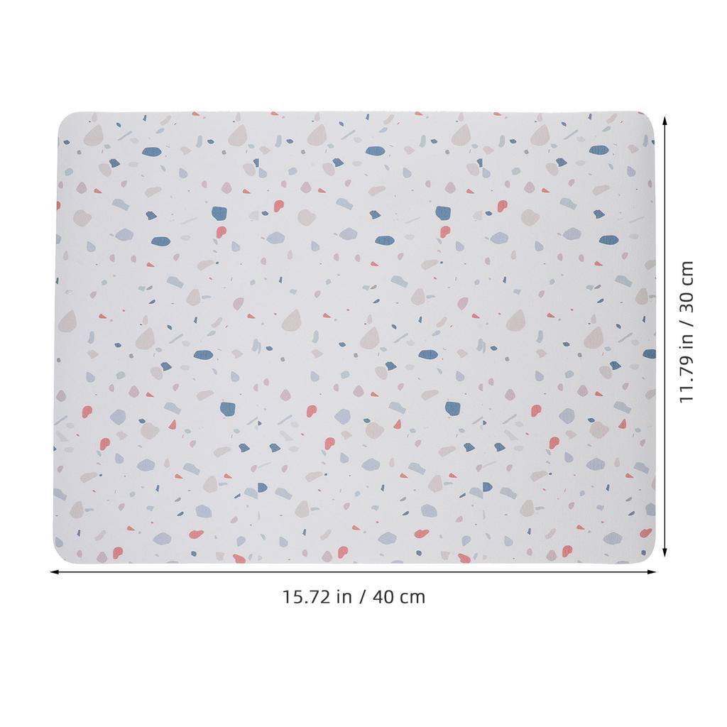Mini Fridge Silicone Mat 30x40cm Portable Antislip Refrigerator Drip Tray Dorm Fridge Stand Washing Machine Sink Liner