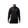 Jordan Solid Color Crew Neck Pullover Sweatshirt Men Tops Black FJ7789-045