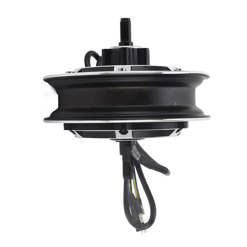 Electric Scooter Hub Motor 48V 1000W Electric Bike Brushless Disc Brake Hub Motor for 10 Inch Outer Tire