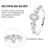 copper Women Rings Sparking Zirconium Ring LOVE Wedding Rings Ideal For Engagement Jewellery Anniversary Gift High Quality