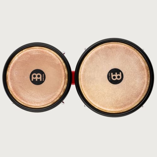 MEINL Percussion Bongo Journey Series Buffalo Head Red HB50R