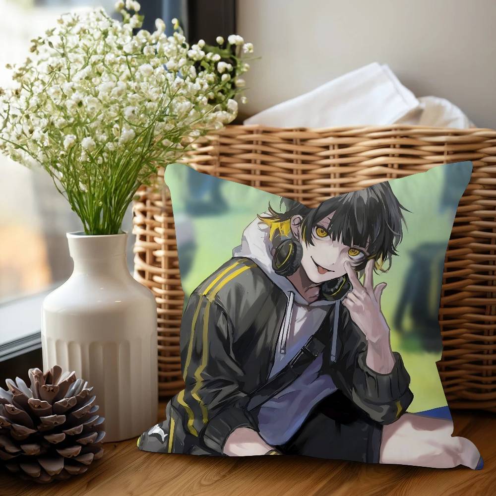 Bachira M-meguru Poduszka Poduszka Anime Poduszka na Sofę Poduszka Pod Głowę Poszewka na Poduszkę Poszewka na Poduszkę 45x45 Cm Moda