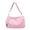 Bolsa Transversal Grande Capacidade Para Mulheres Casual Bolsa de Ombro de Nylon Para Viagens Curtas e Esportivas bolsa Diária Feminina para Deslocamento