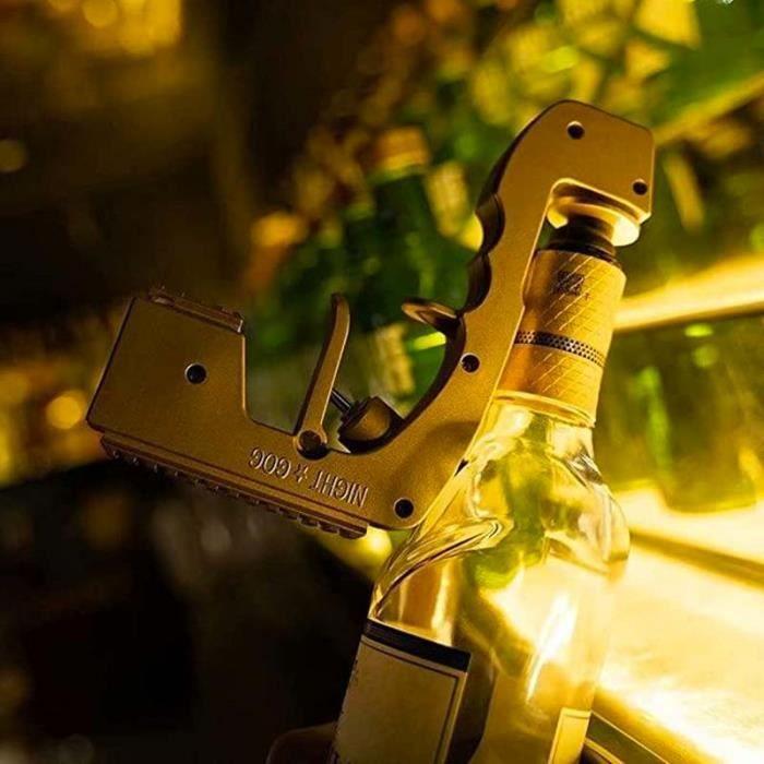 Champagne and Drink Dispenser Gun - SHOP-STORY - Champagne Spray Gun OR - Yellow - 2-Year Warranty