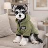 Windproof Dog Hoodie Coat Warm Winter Dog Clothing Fashion Fleece Dog Sweater  Daily Use