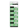LR521 Button Cell Batteries AG0/SR521 Watch Calculator Remote Batteries Effective Power Output Lightweight Structure