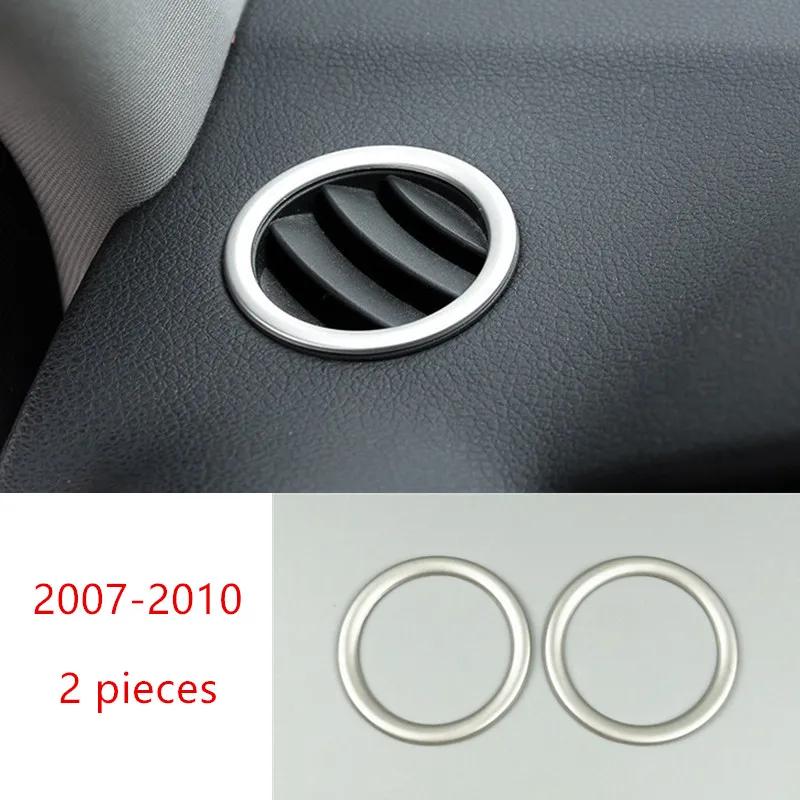 Car Styling For Mercedes Benz C Class W204 Console CD Panel Air Conditioner Vents Frame Cover Trim Decoration Sticker