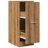 VidaXL Armoire d'apothicaire chêne artisanal bois d'ingénierie, coffre d'apothicaire, meuble d'apothicaire, coffre à tiroirs 855159