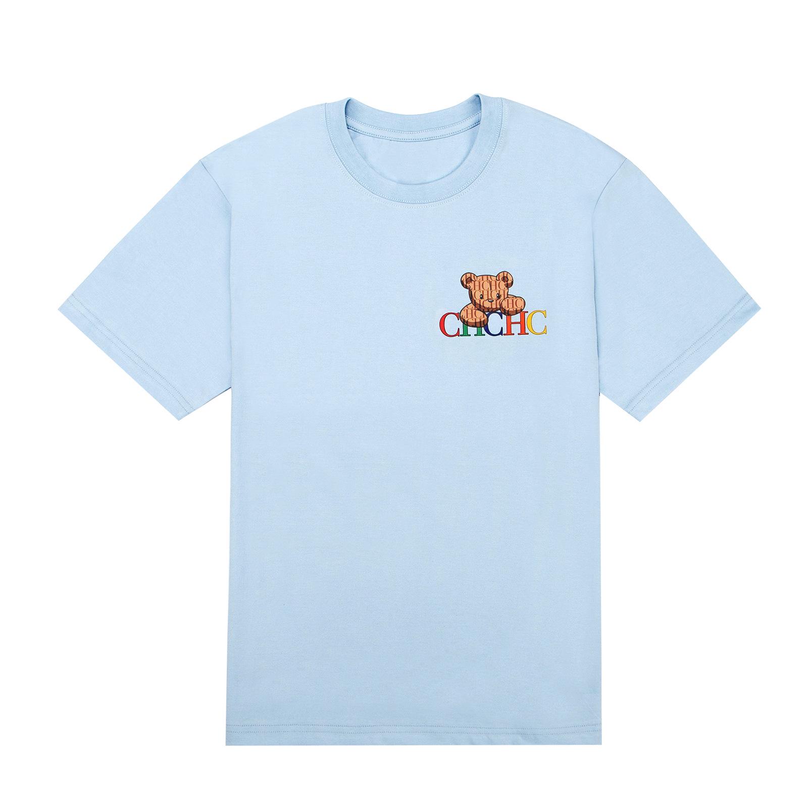 Unisex Pure Cotton Letter Print Short Sleeve T-shirt - Middle East Bestseller S