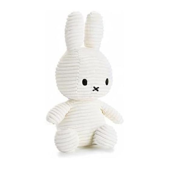 BON TON TOYS Miffy de pana 23 cm blanco