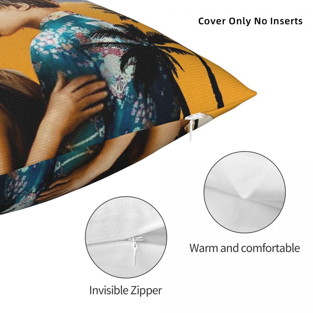 Romeo And Juliet Baz Luhrmann Square Pillowcase Polyester Linen Velvet Creative Zip Decorative Pillow Case Home Cushion Case