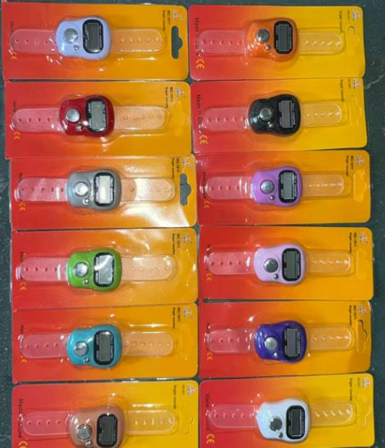 

Luminous Digital Display Finger Ring Counter for Pedestrians