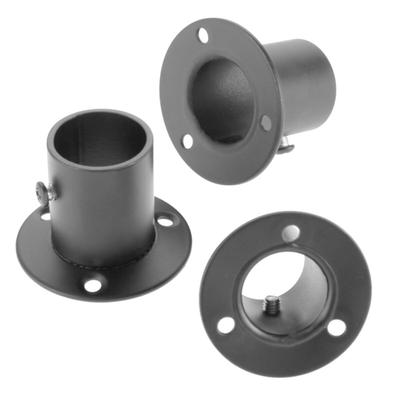 2 buc Suport tub dulap bar Suport dulap șină agățată tijă stâlp priză Suport pentru capăt Suport flanșă 19-32mm Feronerie
