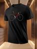 Cycling Graphic Tshirt - Breathable Lightweight Polyester...