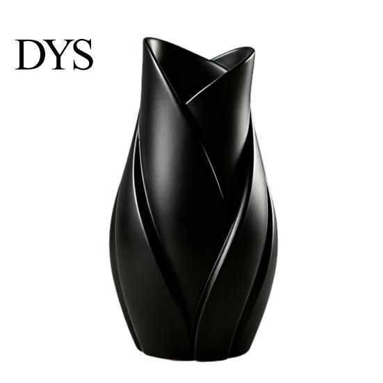 Einzigartige Bionische Blattform Kunstvase, 3D Gedruckte Matte Verdrehte Florale Moderne Skulptur Minimalistischer Stil Regal Dekorative Blume