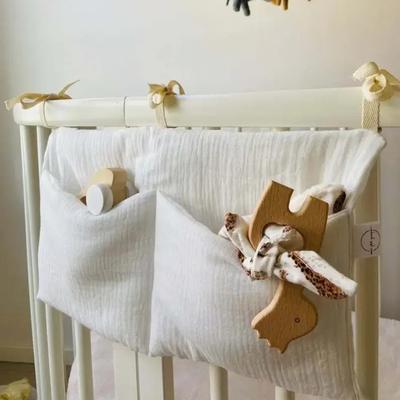 Baby Crib Organizer Bed Hanging Storage Bag Cot Diaper Organizer Kids Toys Pocket Baby Beds Bags Newborn Crib Bedside Organizer