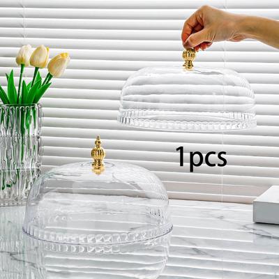 Cake Stand Cover Lid Pastry Display Cloche Food for Camping Outdoor Picnic
