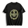 Cute Toy Spiral Print Casual Loose Top For Adults And Kids Pure Cotton T-shirt