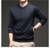 Men's Winter Fleece-Lined Long-Sleeve Casual Sweatshirt