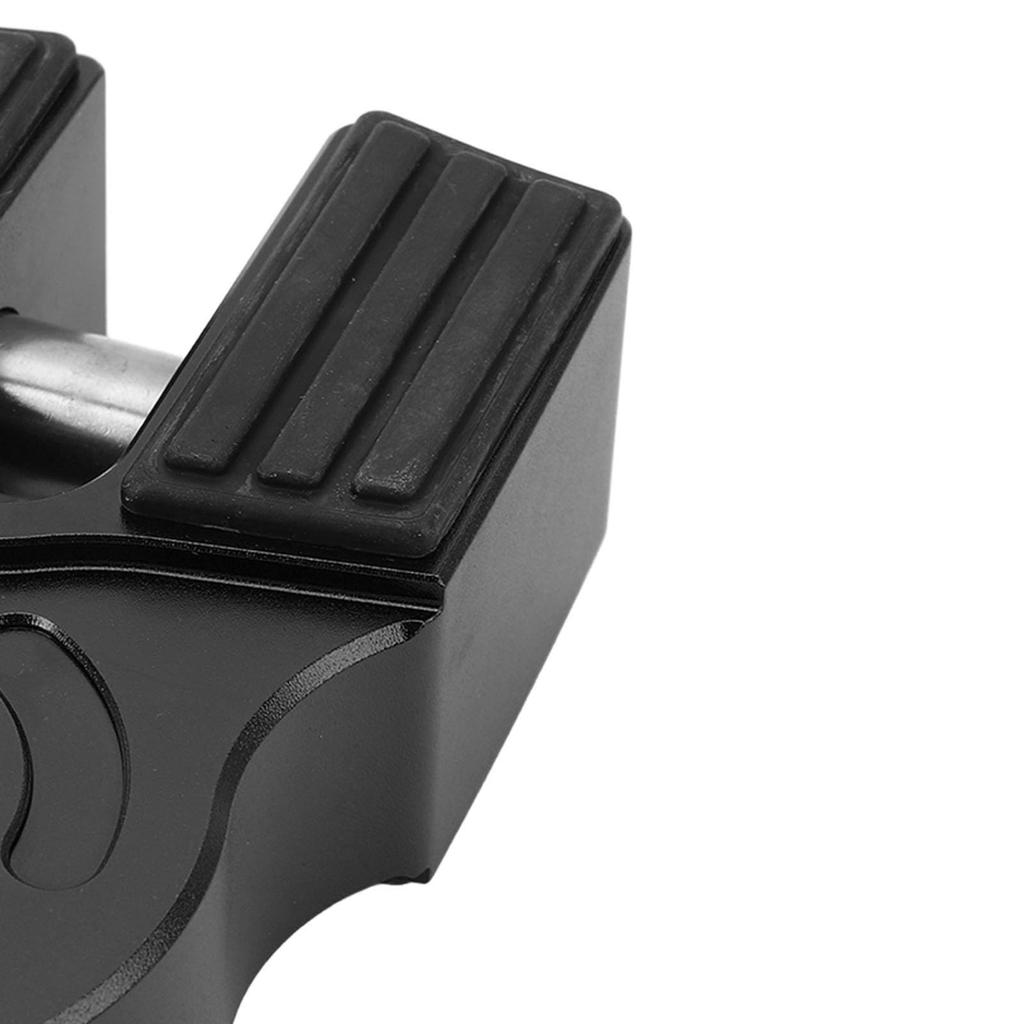 Flat Tow Hook Winch Shackle LB 6061 for ATVs Rust-Proof Mount, 30,000 Capacity, Aluminum, (Black)