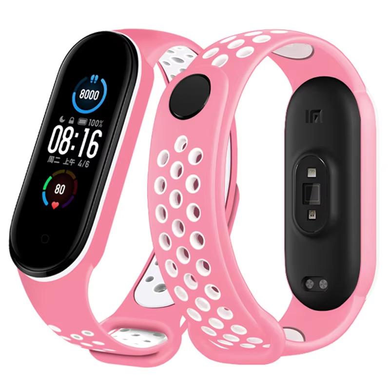 

Bracelet for mi band 7 6 5 4 3 Strap smart watch accessories wrist belt silicone correa miband 7 6 miband5 for Xiaomi mi band 7 mi band 5 6 7