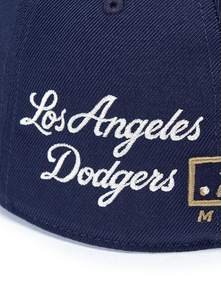 Emelbi Signature Patch Structure Ball Cap La (Navy)
