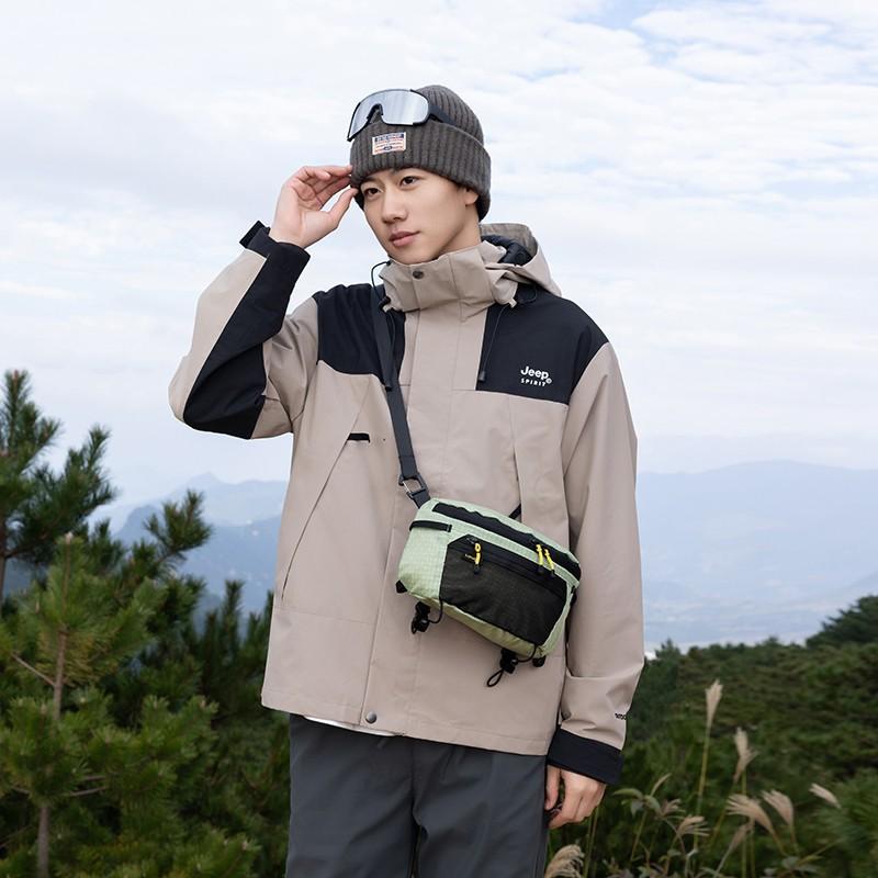 Strap Pack Pouches For Backpack Lightweight Phone Pocket Large Capacity Waterproof Fanny Pack Multi Use Outdoor Bag Easy Access