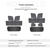 Magnetic Car Window Sunshade: Heat Insulation, Sun Protection, Blackout Curtain, Customizable for Imported Models