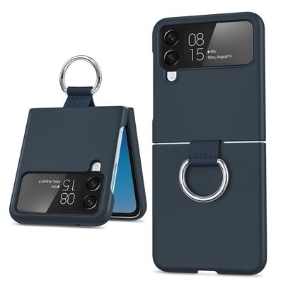 Luxus Matte PC Armor Fingerring Griff Hülle Für Samsung Galaxy ZFlip Z Flip 6 5 4 3 Zflip6 Zflip5 Zflip4 Zflip3 Candy Funda
