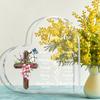 2D Flat Acrylic Christian Women's Decoration, Indoor and Outdoor Decoration - No Battery/electricity Required, Free Day Decoration, Shop D