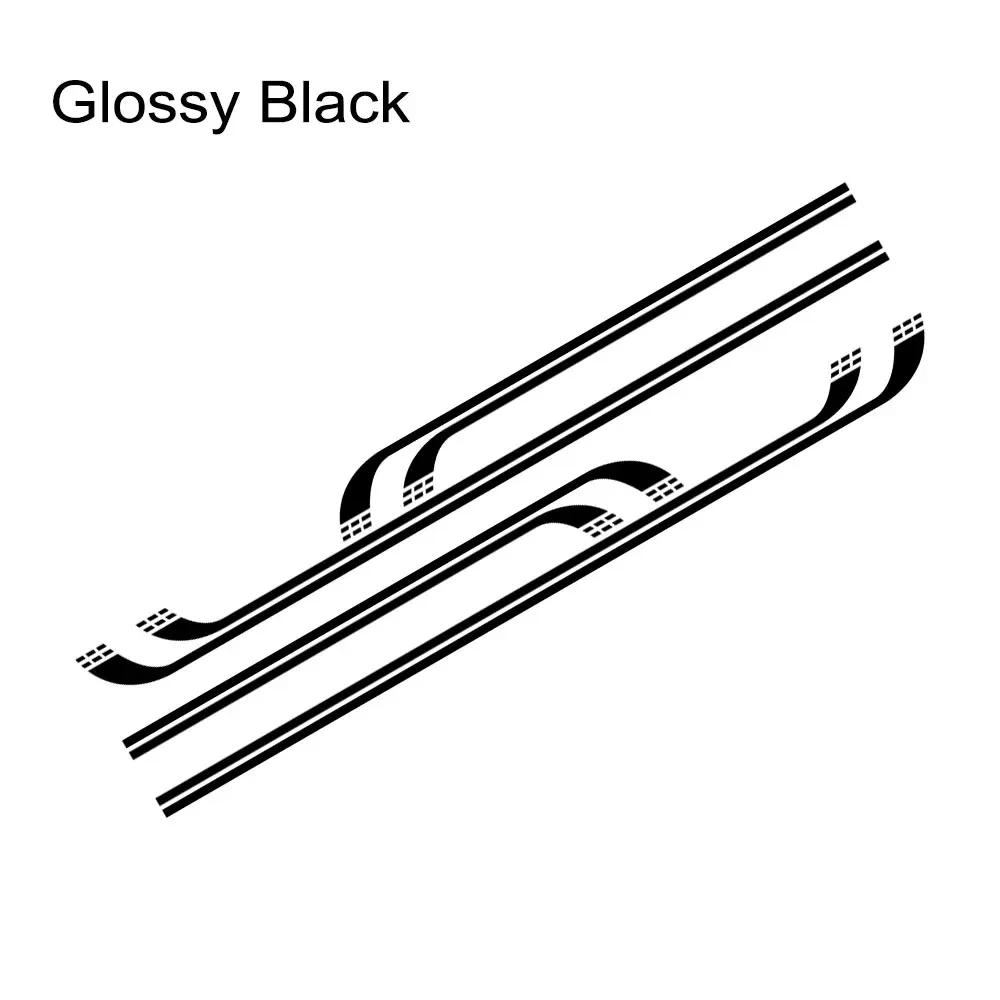 Car Body Side Stickers For Ford Transit Custom Camper Van Motorhome Long Stripes Decoration Graphics Auto Tuning Accessories
