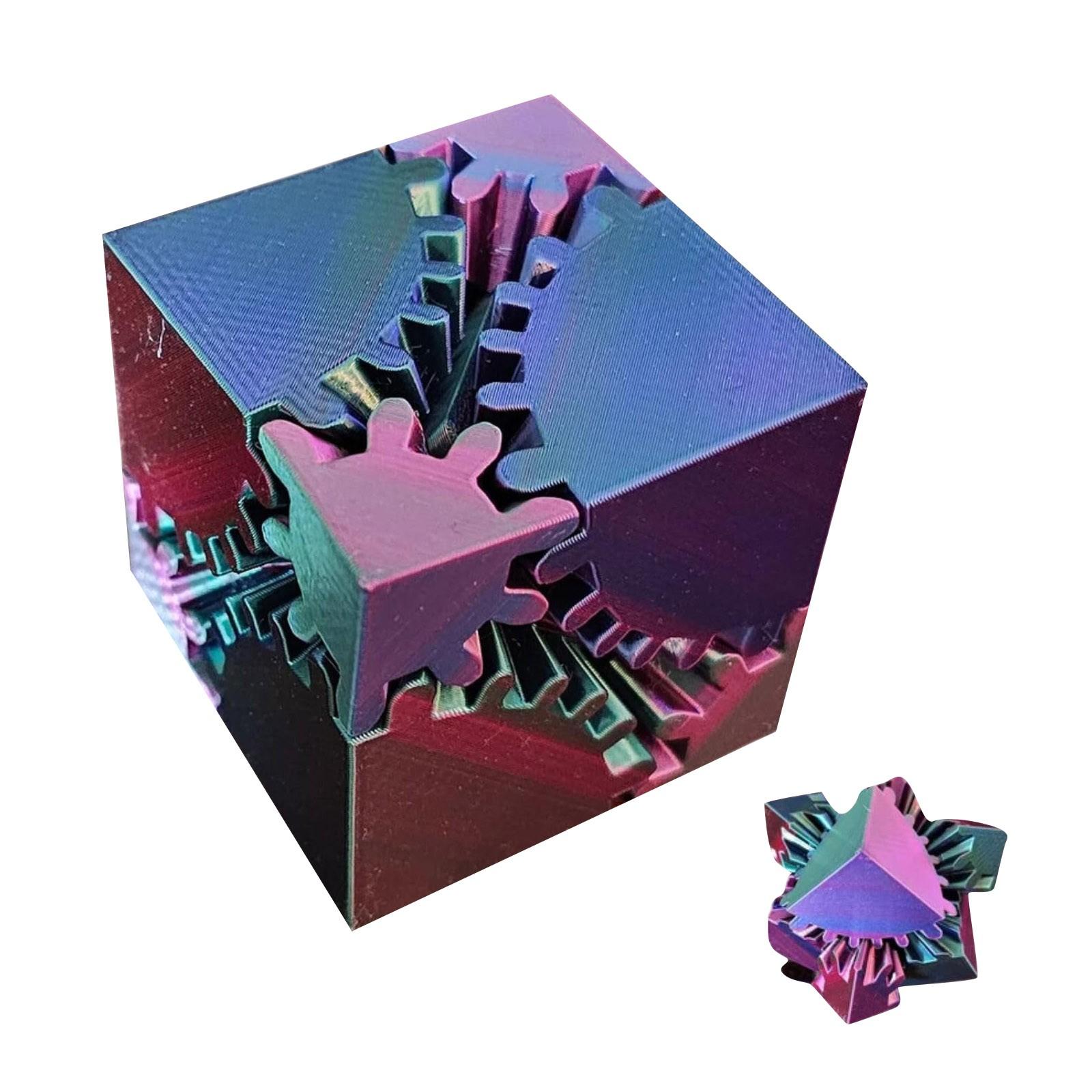 

3D Кубики-шестерёнки Креативная игрушка для снятия стресса One Size