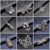 Angel Wing Pendant Necklaces Necklace With Chain For Women DIY Jewelry Making Findings