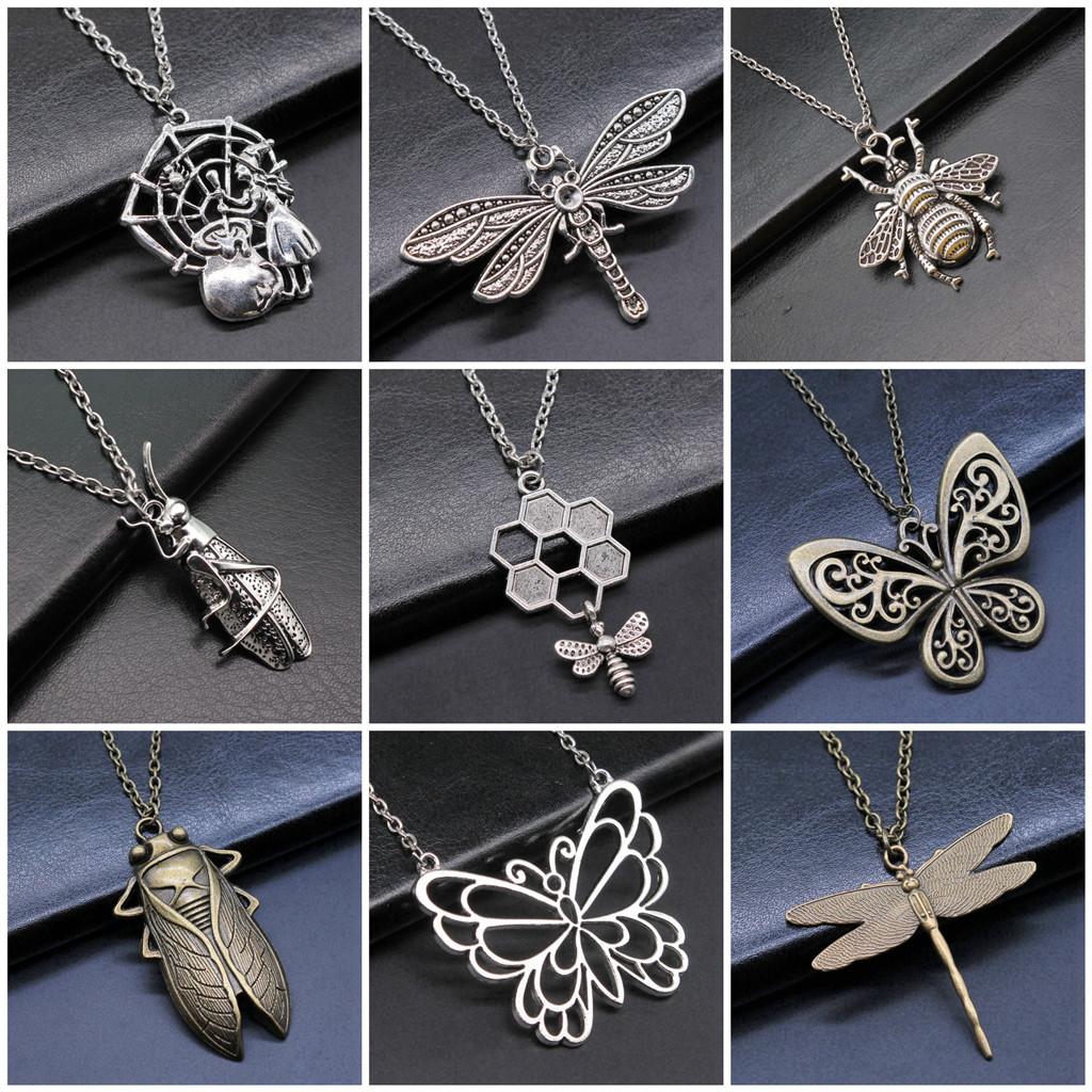 Angel Wing Pendant Necklaces Necklace With Chain For Women DIY Jewelry Making Findings