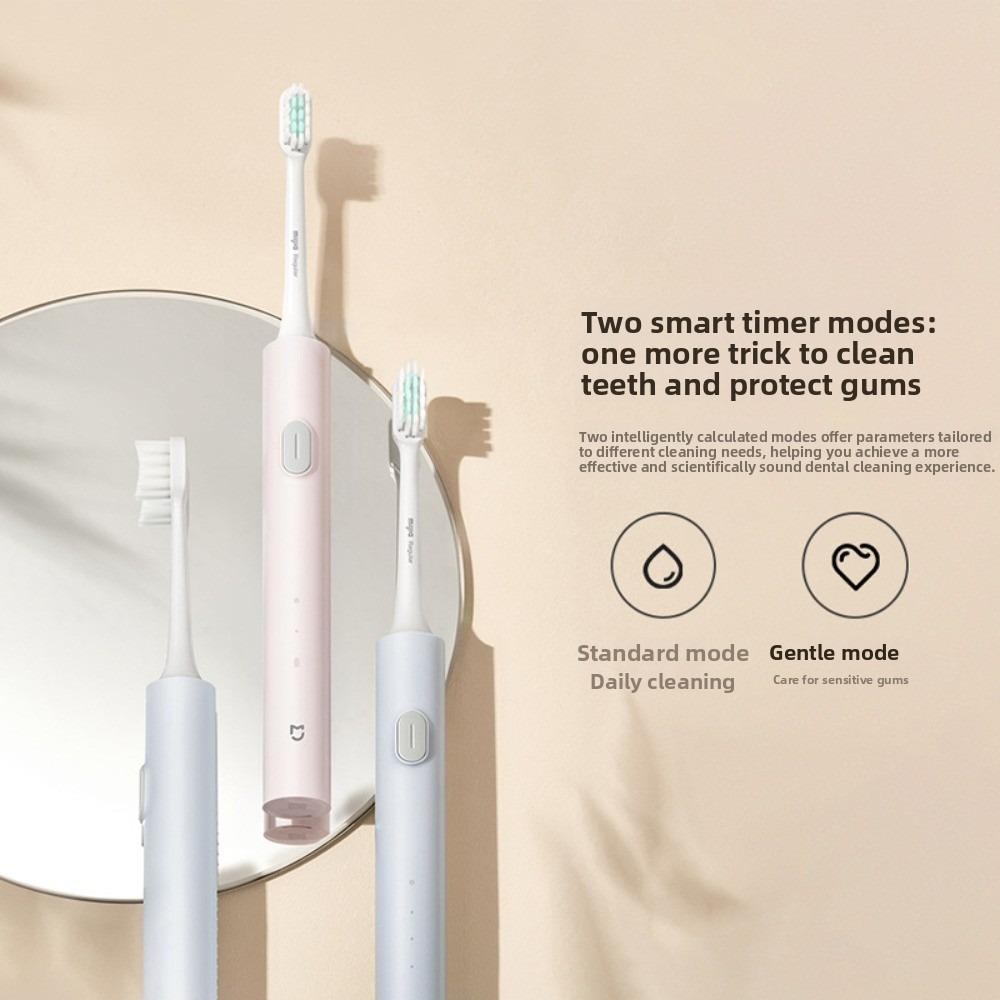 Xiaomi Mijia T200 Sonic Electric Toothbrush, IPX7 Waterproof, 30 Days Long Battery Life, USB Charging, Ultrasonic Toothbrush for Home Travel