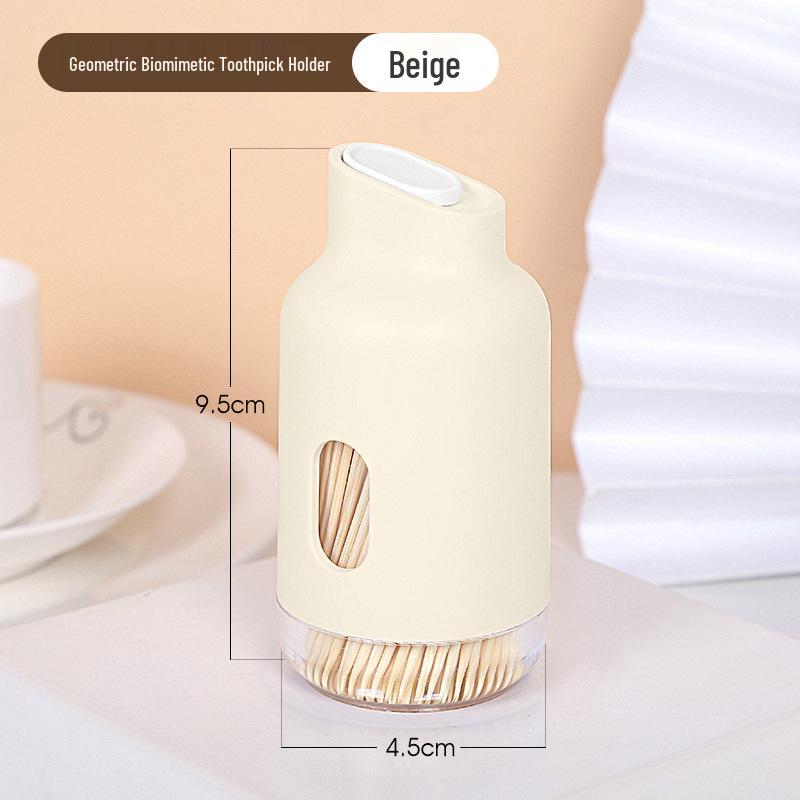 Elegant Toothpick & Swab Holder: High-End, Creative Storage for Toothpicks, Floss, and Cotton Swabs