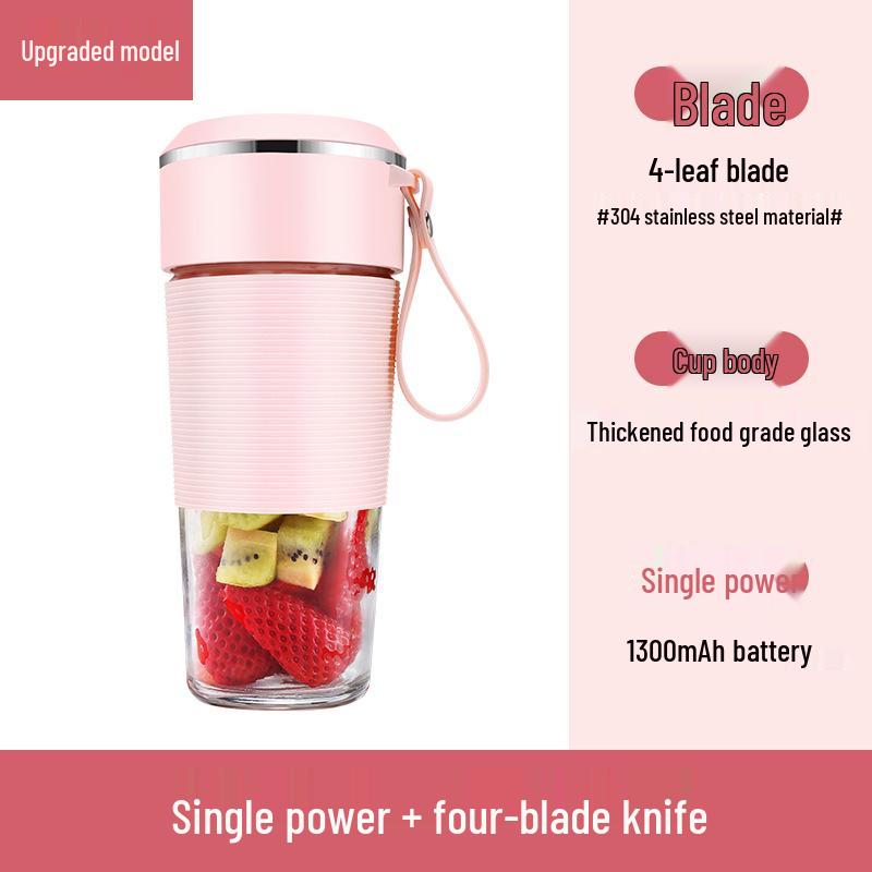 USB Rechargeable Portable Automatic Mini Juicer for Home Use
