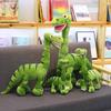 Green Cute Dinosaur Plush Toy Cartoon Sleep Pal Girls Childrens Birthday Gift