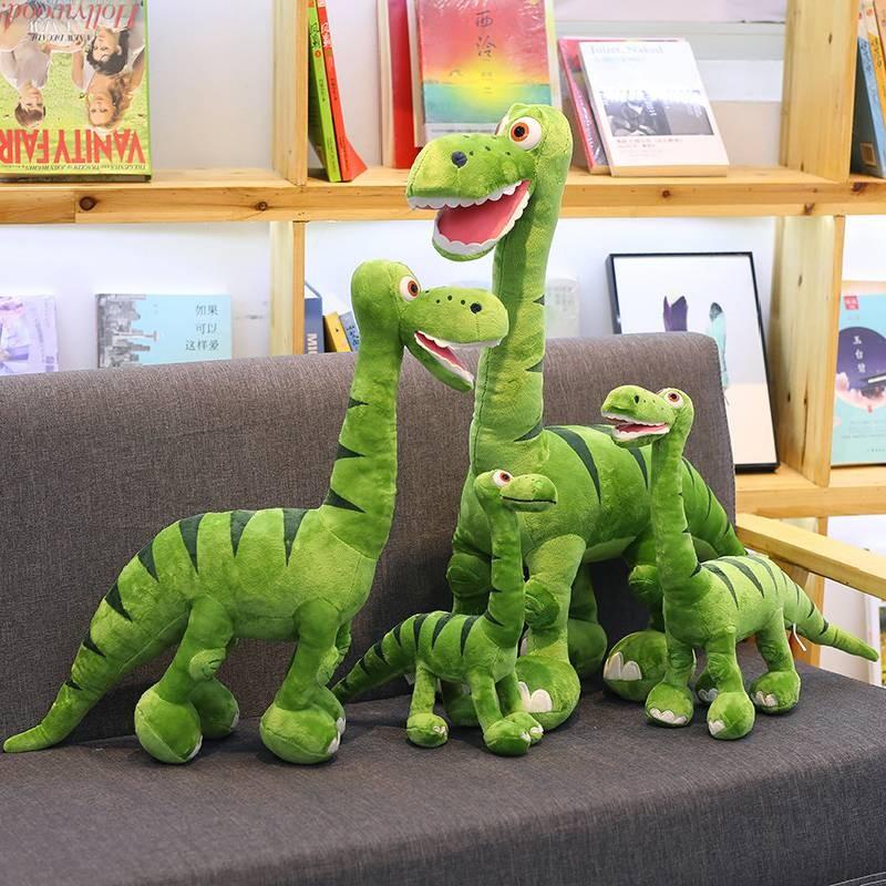 Green Cute Dinosaur Plush Toy Cartoon Sleep Pal Girls Childrens Birthday Gift