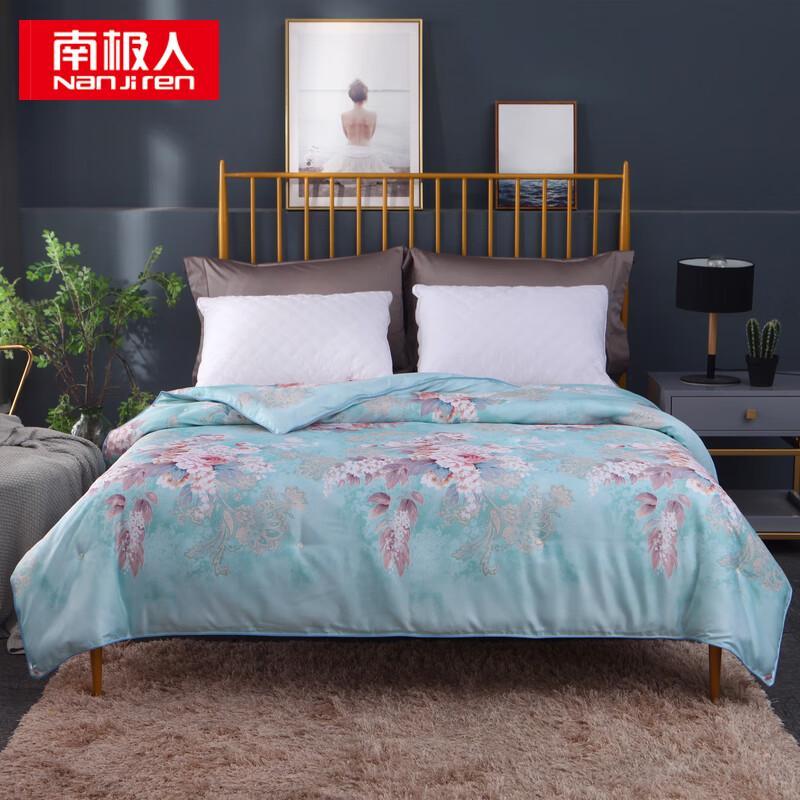 Nanjiren N02032 Poppy Printed Silk Summer Quilt
