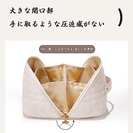 NEOVIVA Makeup Pouch Large Capacity Small Item Holder Cosmetic Travel Waterproof Lightweight Case Multifunctional Cute Toiletry Portable Storage Trip